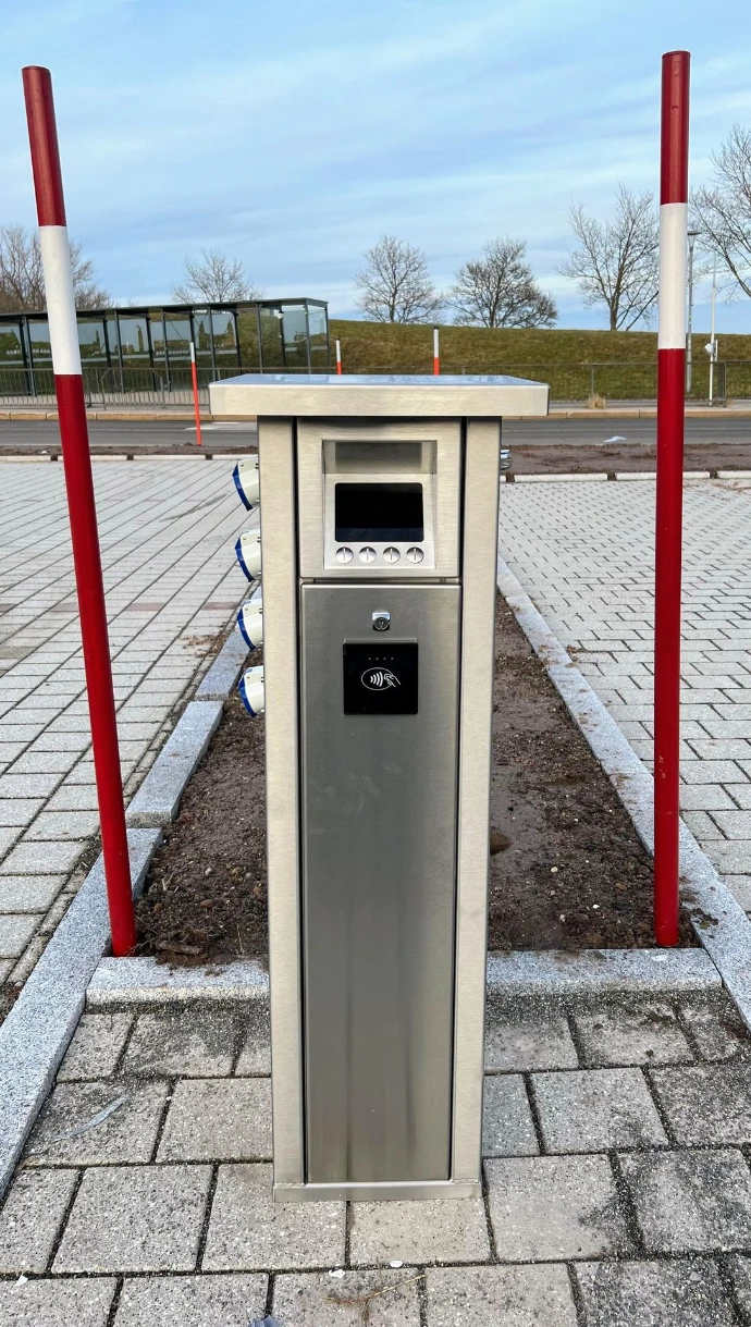 Ticketsäule Parkplatz